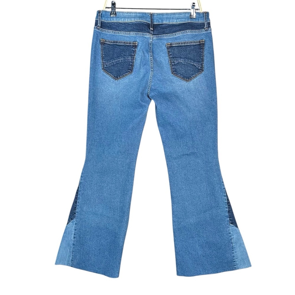 DRIFTWOOD Cleo Patchwork Flare Jeans - Picture 7 of 14